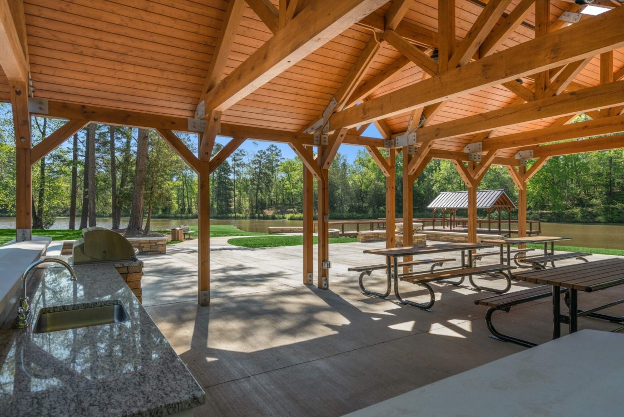 Crystal Lake at Croasdaile Farm in Durham, NC Homes By Dickerson