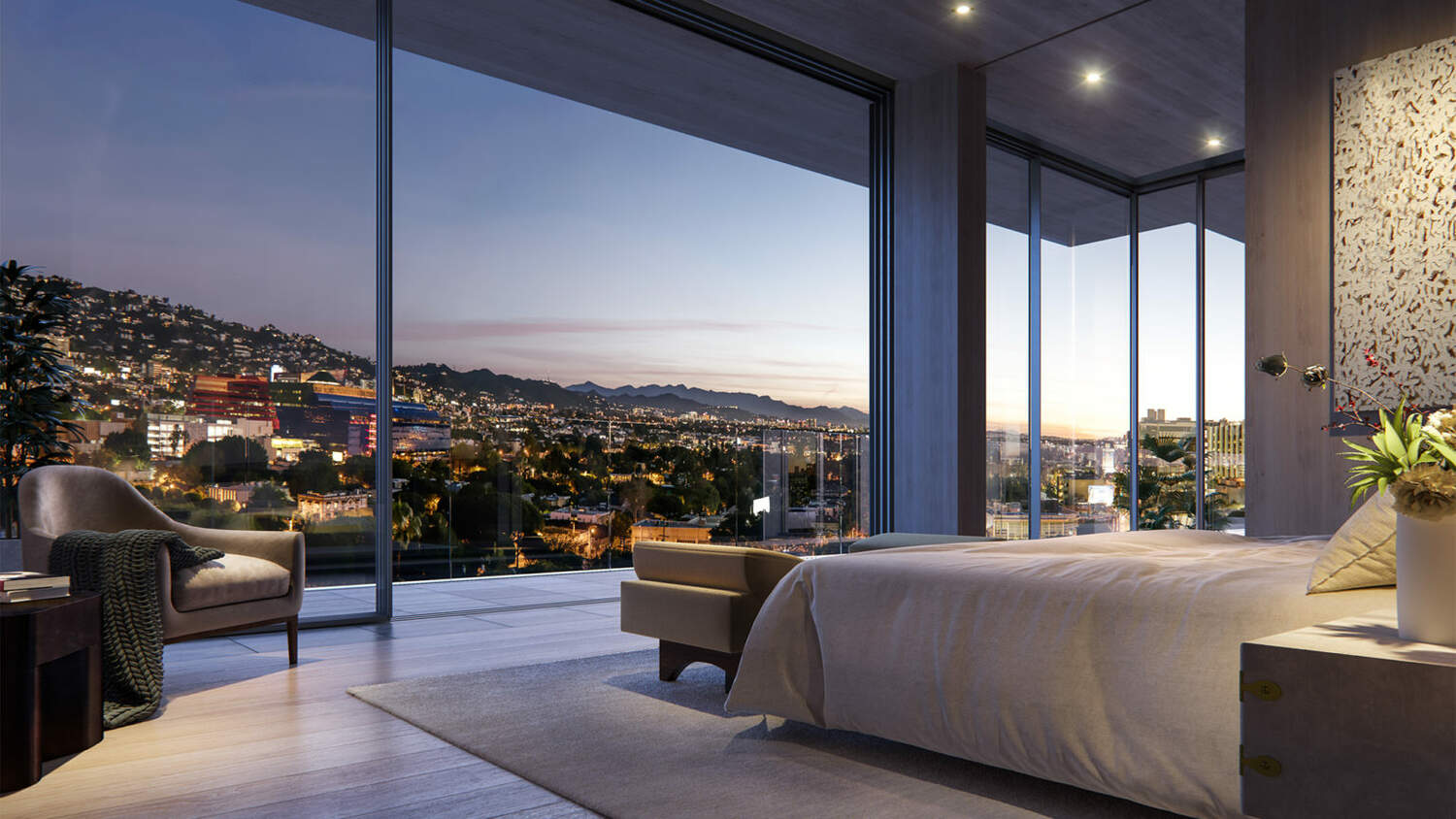 Penthouse: Master Bedroom