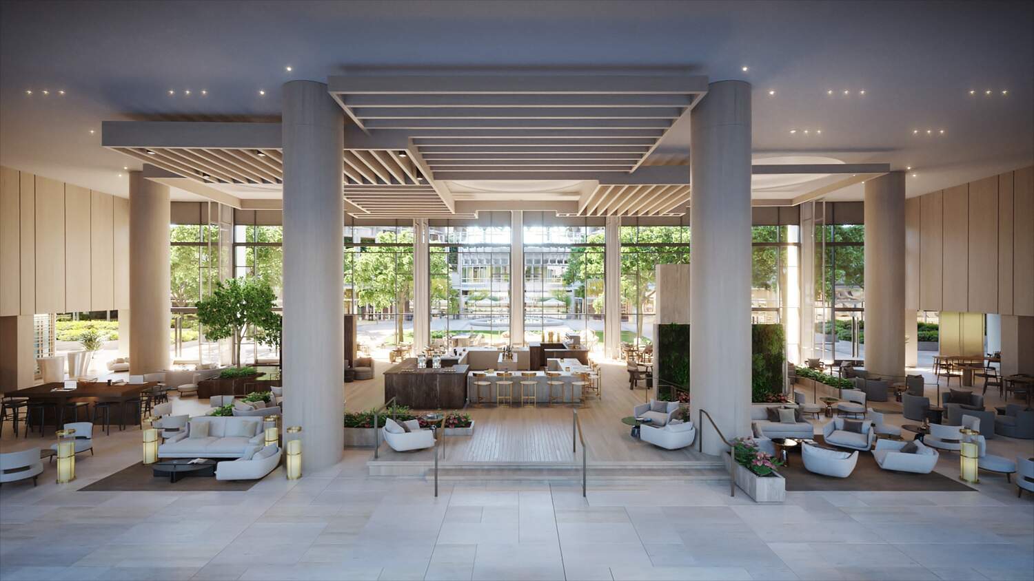 Open Air Lobby