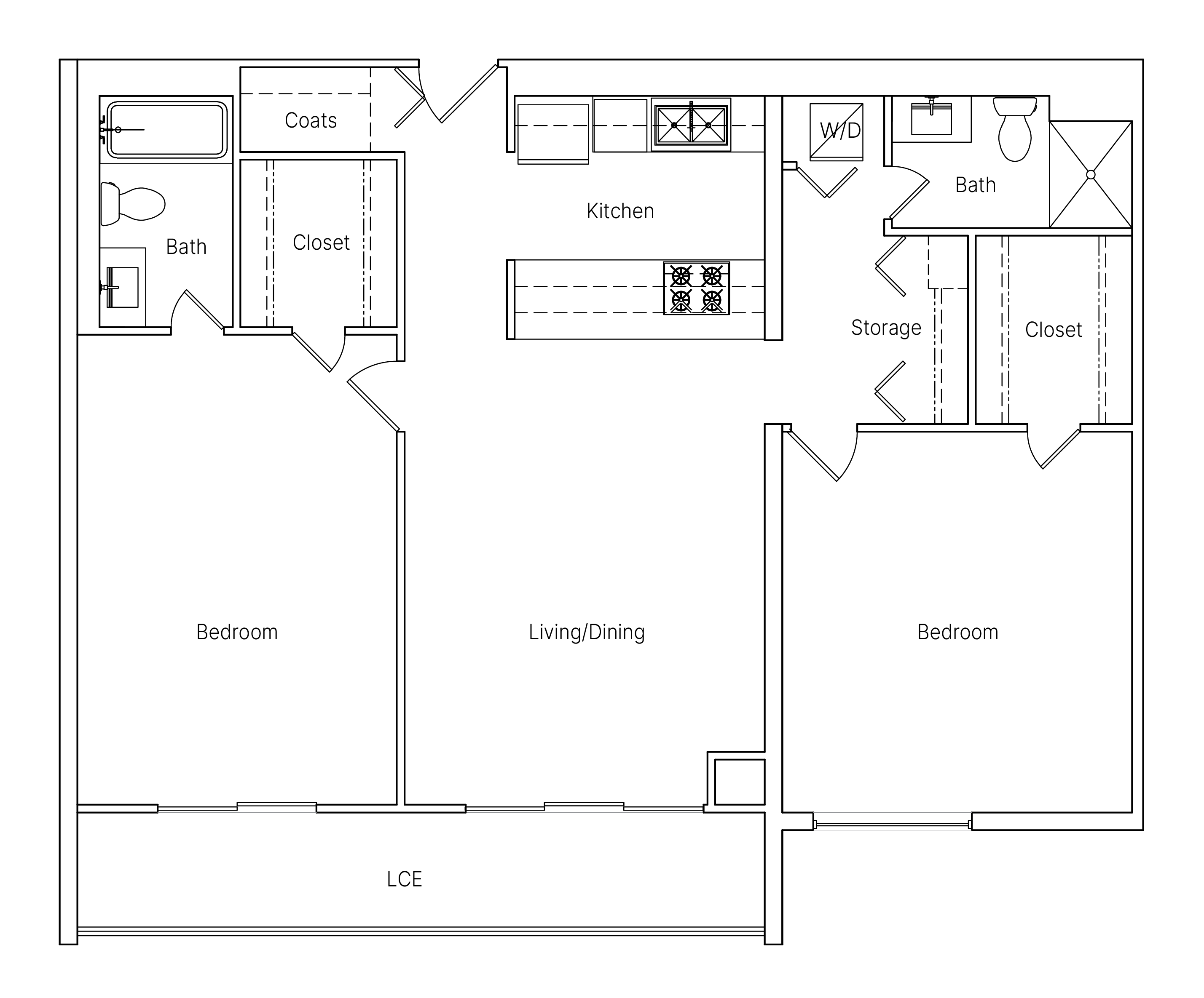 Floor plan - 304