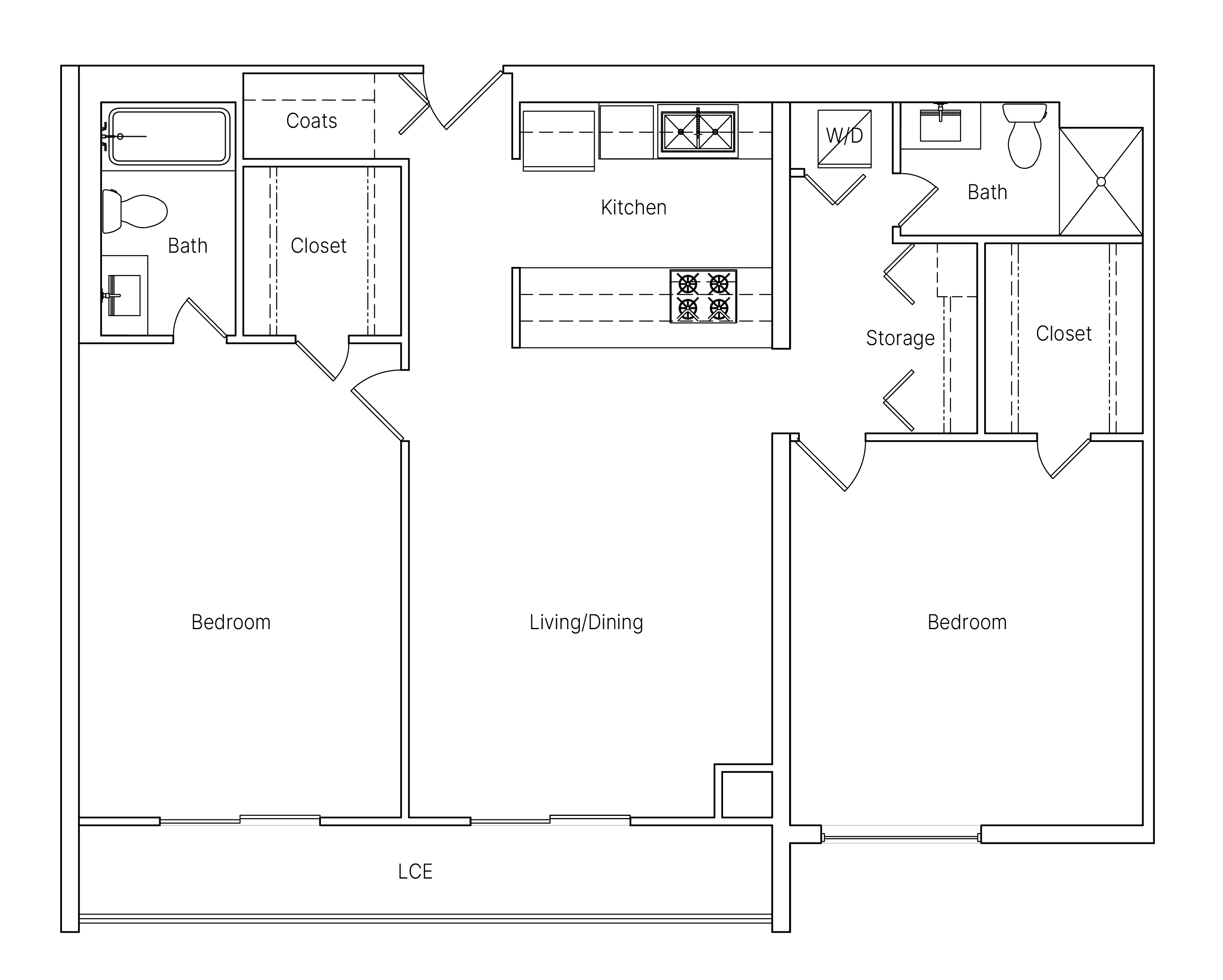 Floor plan - 1208
